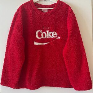 Coca Cola red sleepwear sweater plus size 3x (29)